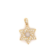 DIAMOND STAR OF DAVID CHARM